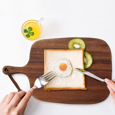 Reciclata Logo Branded Acacia Wood Sharpener Tre Scopi Tavola di Taglio Trio