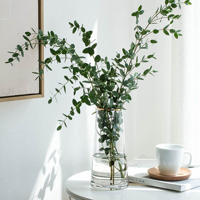 Vaso decorativo di fiori di lusso stile di design moderno per le nozze su piani alti