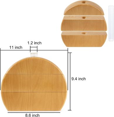 Vaso di erba di Pampas moderno per piatti di centro di tavolo alla moda