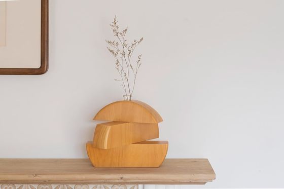 Vaso di erba di Pampas moderno per piatti di centro di tavolo alla moda