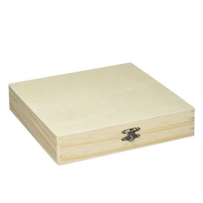 Scatole di sigari di legno non finite per imballaggi e stampi ecologici