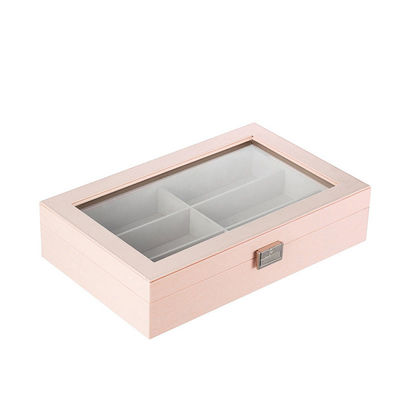 Scatole di deposito regalo di cravatta di legno non finite Logo personalizzato Accettabile e campione gratuito