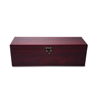 750ml Cavatta regalo per vino da stampa bruciata per il design Moda MDF Legno costruzione