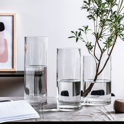 Vaso di vetro minimalista alto 60 cm La combinazione perfetta di stile e funzione