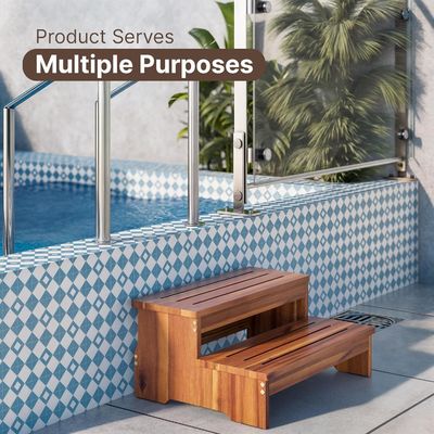 Scaffale a due passi staccabile per adulti bambino stampa laser incidere 500 libbre capacità di peso