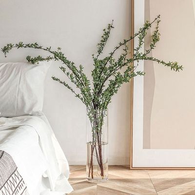Vaso di vetro trasparente per decorazioni di ogni stagione di 10-20 cm di diametro