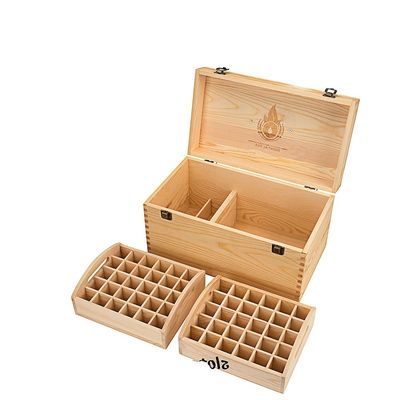 Scatola di legno fatta a mano per oli essenziali personalizzabile e accetta ordini personalizzati