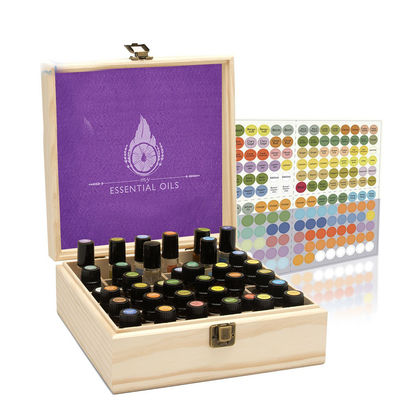 Imballaggio non finito Doterra Scatola di olio essenziale in legno con logo personalizzato accettabile