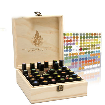 Imballaggio non finito Doterra Scatola di olio essenziale in legno con logo personalizzato accettabile