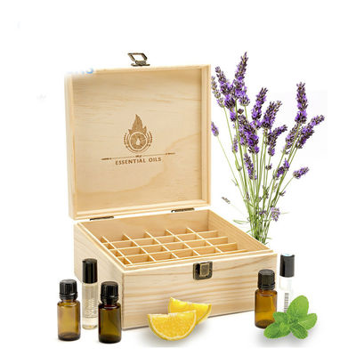 Imballaggio non finito Doterra Scatola di olio essenziale in legno con logo personalizzato accettabile