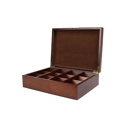 Logo personalizzato Acceptabile Verniciato Eco-friendly Vintage Chest Scatola di legno Imballaggio tè