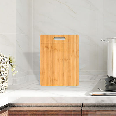 Tavola di taglio per bambù per uso domestico a misura personalizzata Tavola di taglio di legno massello per dormitorio