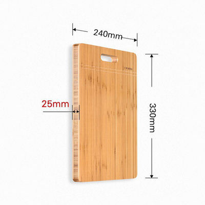Tavola di taglio per bambù per uso domestico a misura personalizzata Tavola di taglio di legno massello per dormitorio