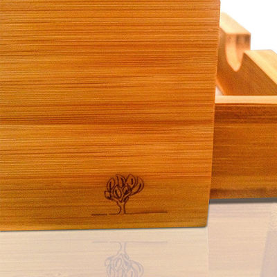 Casella di assortimento del tè in legno di pino in colore personalizzato per la collezione di tè