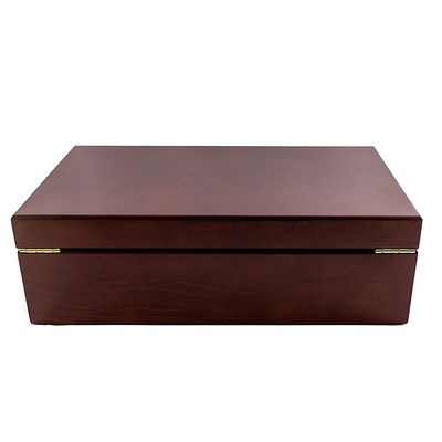Delicato stile vintage Moderna piccola scatola da tè in legno fatta a mano e ordini personalizzati accettati