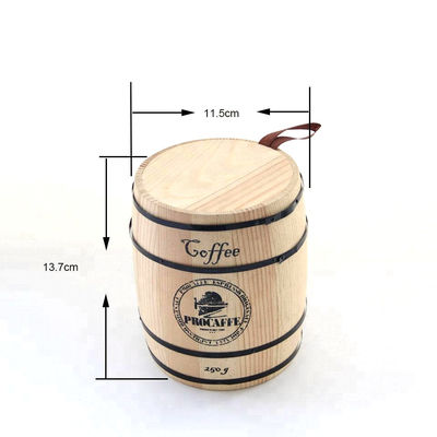 11.5 x 13.7 cm Barili di legno di quercia di pino La soluzione perfetta per l' imballaggio del tè