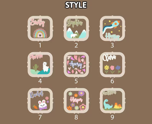 Scatola di soldi in legno di pino Decorazione della stanza di Montessori Decorazione della stanza di bambina Scatola di denaro in legno Regalo per figlia