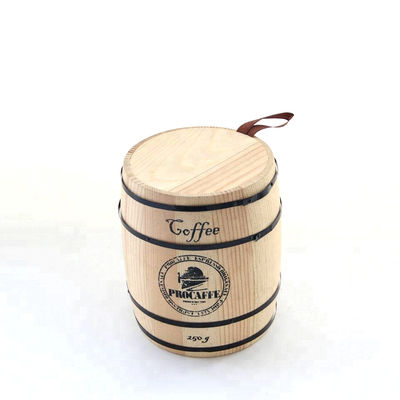 11.5 x 13.7 cm Barili di legno di quercia di pino La soluzione perfetta per l' imballaggio del tè
