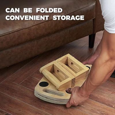 Manicotti pieghevoli in legno a misura personalizzata per allenamento di forza professionale