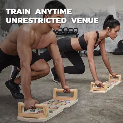 Manicotti pieghevoli in legno a misura personalizzata per allenamento di forza professionale