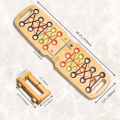 Manicotti pieghevoli in legno a misura personalizzata per allenamento di forza professionale