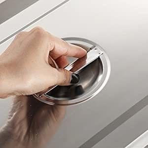 Casella di legno di acacia, vassoio di compost anti ruggine, contenitore di acciaio inossidabile