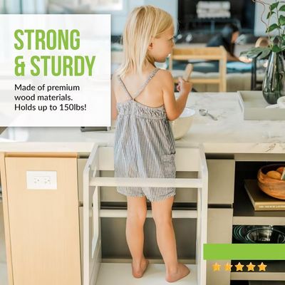 Logo personalizzato Acceptabile Gray Child Standing Tower per bambini in stile Montessori