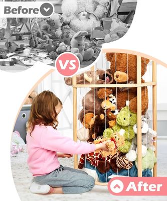 Soggiorno Cage per animali di legno confezionato Cage giocattolo extra grande per bambini Sala giochi per bambini