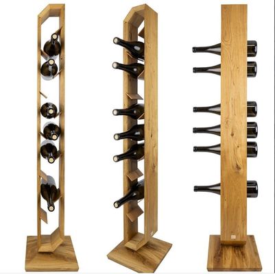 Regalo di vino in legno personalizzato per la decorazione domestica Tipo di installazione Tipo in piedi Regalo di anniversario