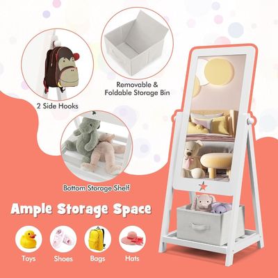 Specchio di vestiario a 360 gradi rotante