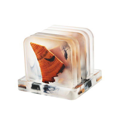 Coppe di cristallo di resina su misura eco-friendly in ultimo stile classico / post-moderno