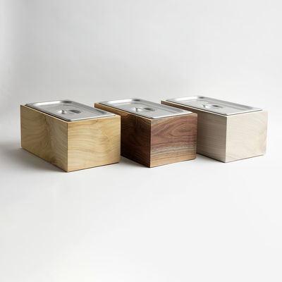 Contenitori da cucina compostabili multifunzionali con coperchio in acciaio inossidabile