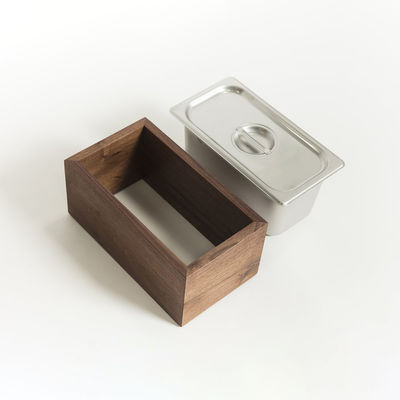 Contenitori da cucina compostabili multifunzionali con coperchio in acciaio inossidabile