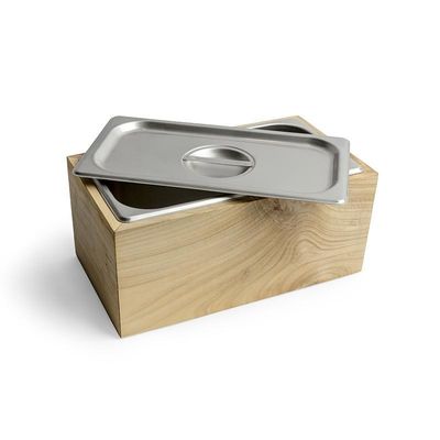 Contenitori da cucina compostabili multifunzionali con coperchio in acciaio inossidabile