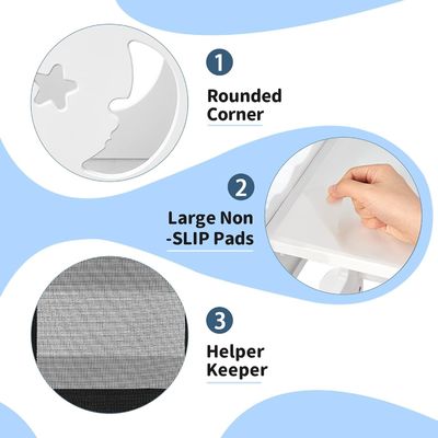 Tabella di attività bianca nera Bambino Scacchiere da cucina Stampa laser incisione Stagione Tutte le stagioni