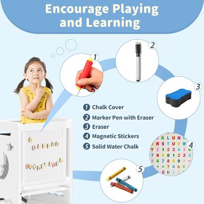 Tabella di attività bianca nera Bambino Scacchiere da cucina Stampa laser incisione Stagione Tutte le stagioni