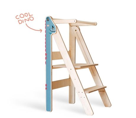 Scaffale pieghevole per l'apprendimento di dimensioni comuni o personalizzate Montessori