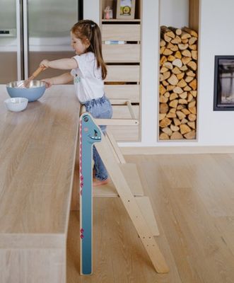 Scaffale pieghevole per l'apprendimento di dimensioni comuni o personalizzate Montessori