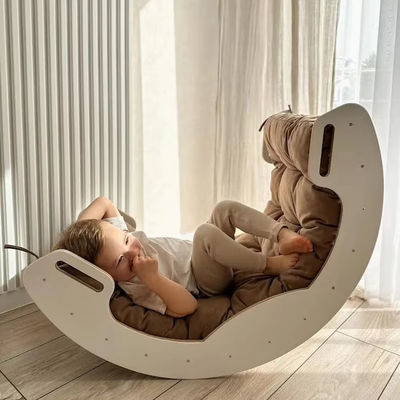 Imballaggio postale Y Sala giochi Gym Climber Legno naturale Arco di arrampicata per bambini giocattolo di apprendimento