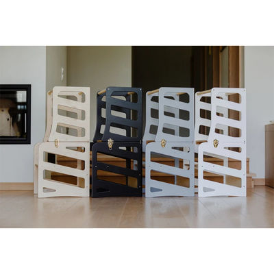 Torre di cucina per bambini pieghevole per tutte le stagioni