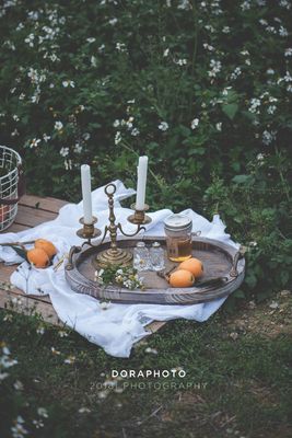 Piatto di legno a manica in metallo per il tè e il tempo libero personalizzabile