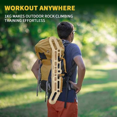 Vantaggi di grande quantità Funzione di esercizio completo con hangboard di legno