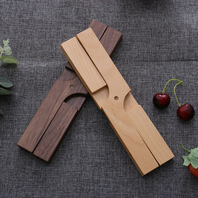 Matto isolante di legno di faggio irregolare per la stampa di grandi tavoli da pranzo bruciato