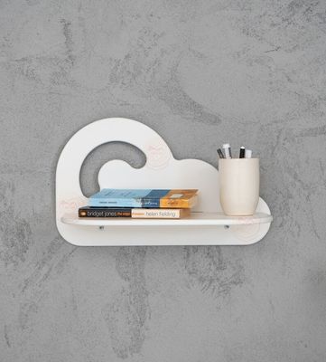 Apparecchi per la casa Bambini Deposito giocattoli Decorazione della stanza Preppy Forma nuvola Bambino Ripiani galleggianti Infiamma