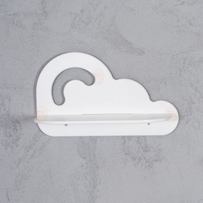 Apparecchi per la casa Bambini Deposito giocattoli Decorazione della stanza Preppy Forma nuvola Bambino Ripiani galleggianti Infiamma