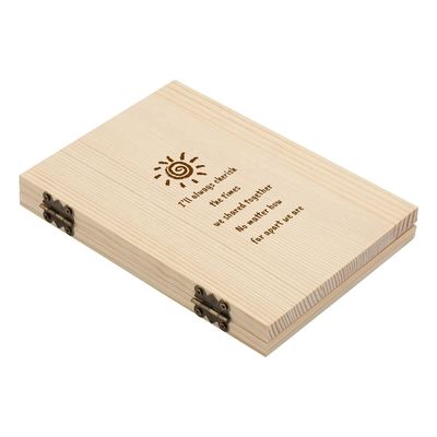 Cornice fotografica di coppie in legno con testo personalizzato inciso al laser personalizzato