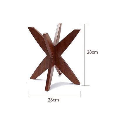 In legno personalizzato 3 livelli di torta di frutta display Stand con telaio in metallo aggiungere un tocco di eleganza