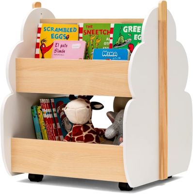 Libreria per bambini Reggio di libri in legno per bambini