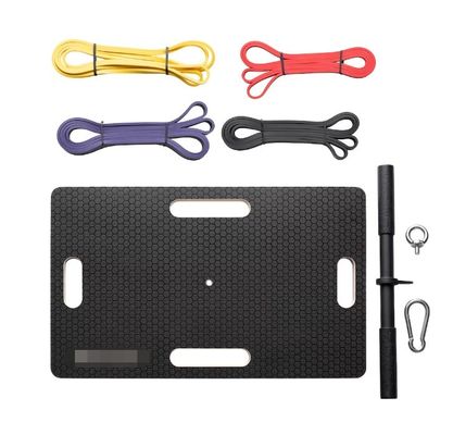 Piattaforma di addestramento per la resistenza a banda di gomma ad alta quantità con logo personalizzato e legno