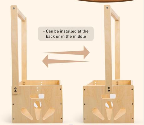 Fabbricazione in legno Cesto per la doccia per bambini Funzione armadio Risparmia spazio Cesto per la custodia dei bambini Cesto per bambini